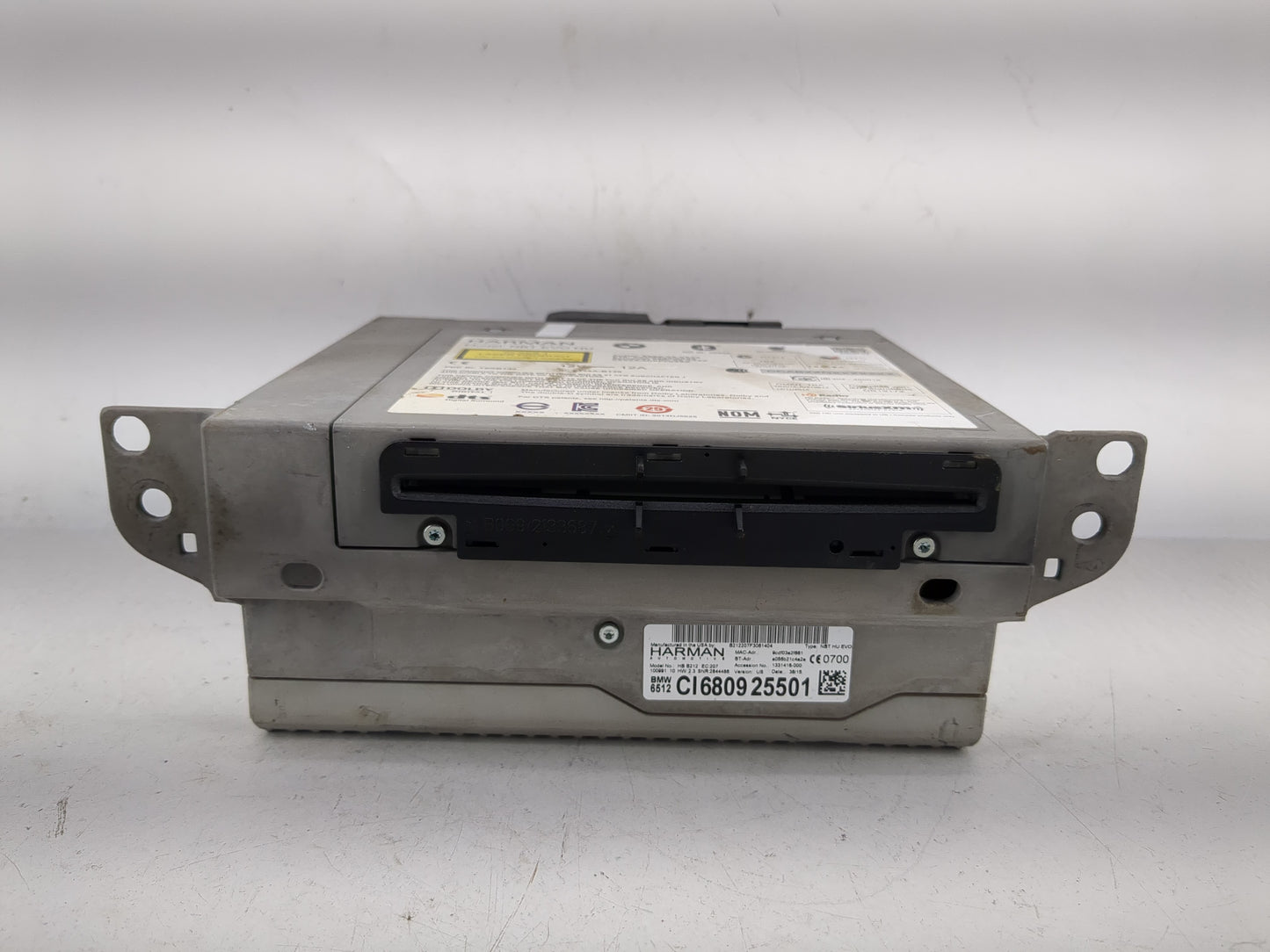 2016-2019 Bmw 750i Radio AM FM Cd Player Receiver Replacement Fits Fits 2016 2017 2018 2019 2020 2021 OEM Used Auto Parts - 
