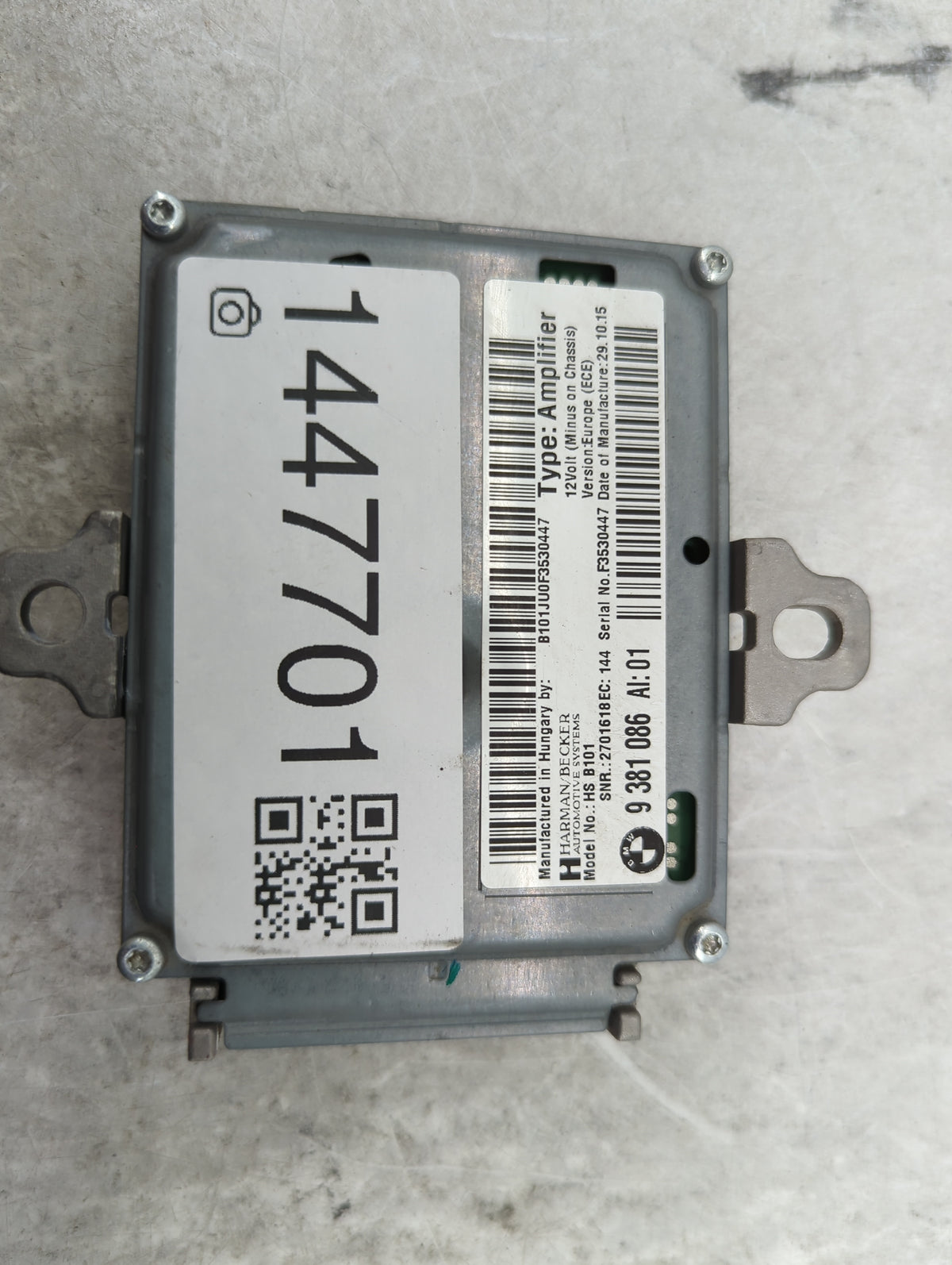 2016 Bmw M6 Audio Control Module - Oemusedautoparts1.com