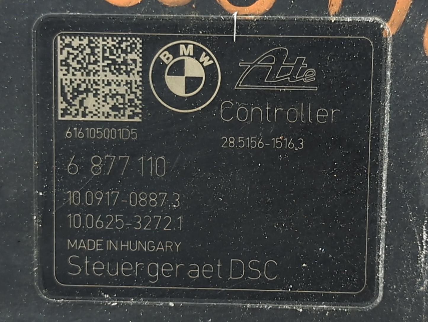 2016 Bmw X1 ABS Pump Control Module Replacement P/N:3451-6877109-01 10.0220-0731.4, 6877110, 10.0917-0887.3, 10.0625-3272.1 