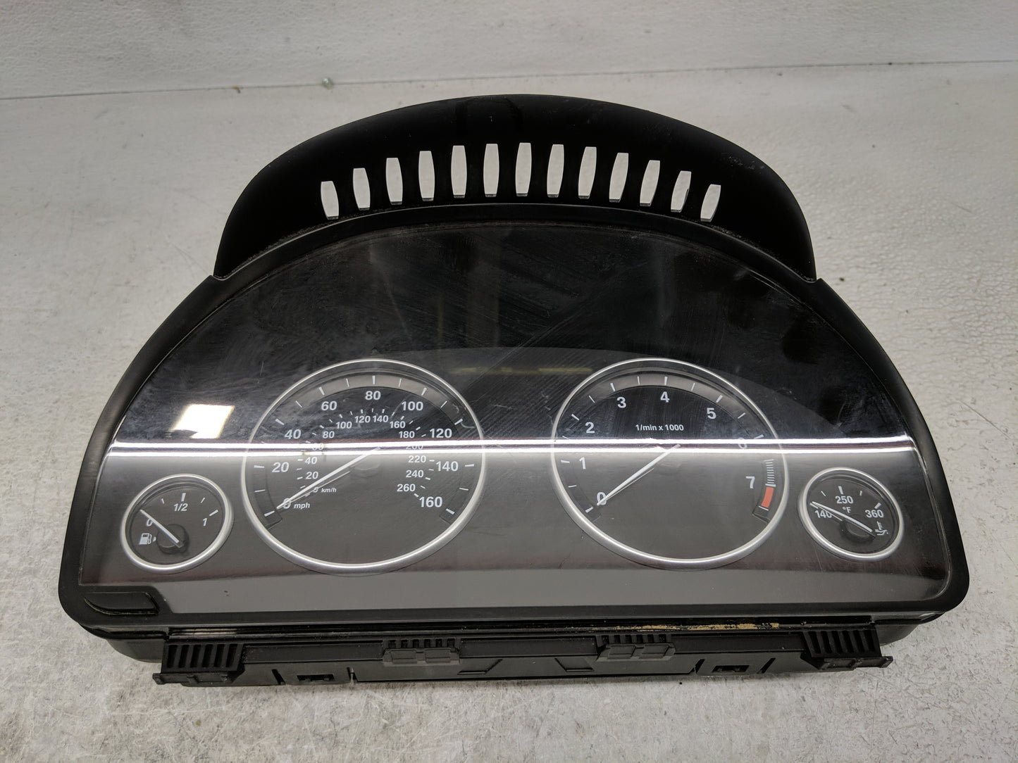 2016 Bmw X3 Instrument Cluster Speedometer Gauges P/N:9383487-01 3110181-01 Fits OEM Used Auto Parts - Oemusedautoparts1.com