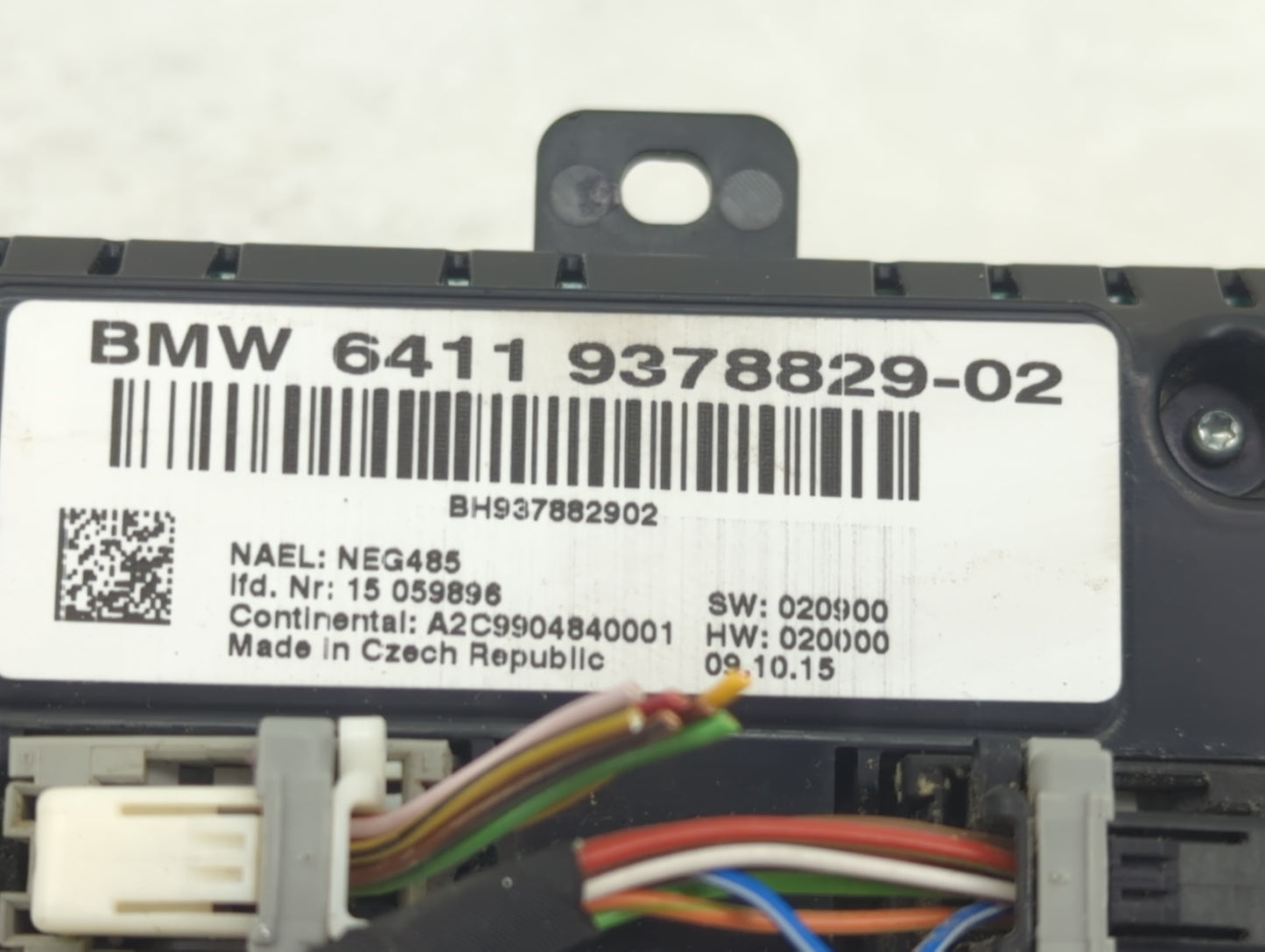 2015-2017 Bmw X3 Climate Control Module Temperature AC/Heater Replacement P/N:6411 9378829-02 Fits Fits 2015 2016 2017 2018 