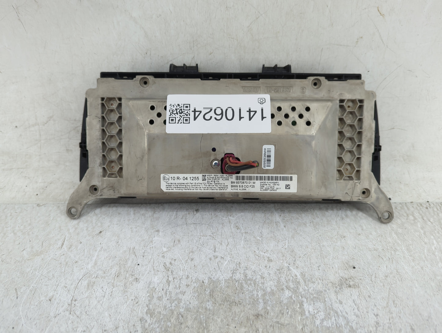2011-2017 Bmw X3 Information Display Screen - Oemusedautoparts1.com
