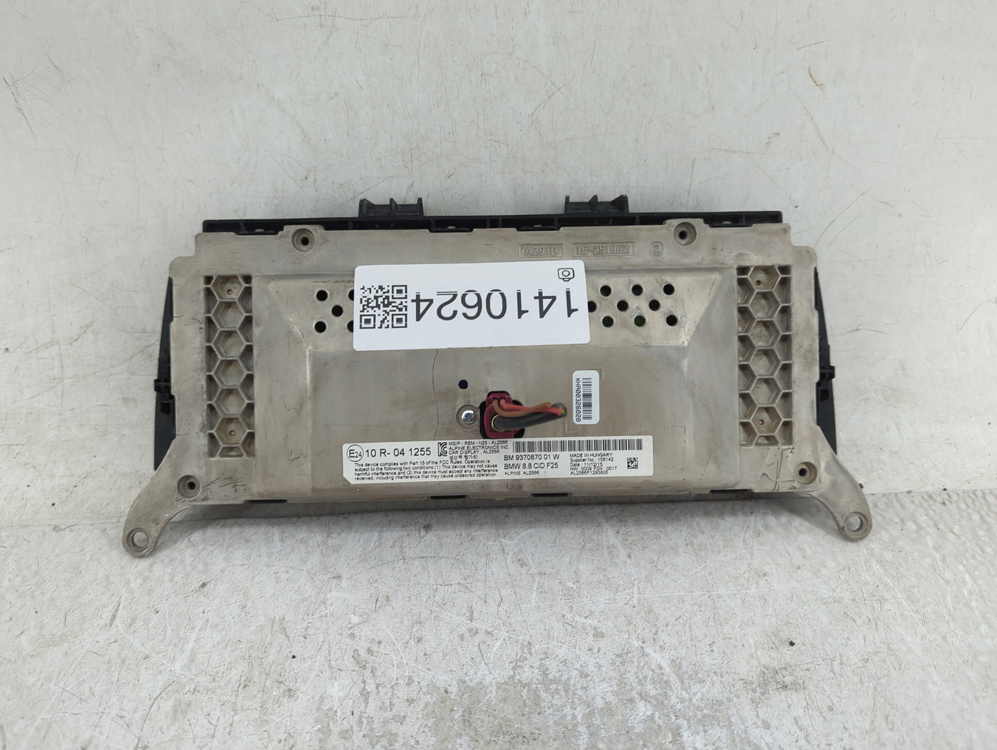 2011-2017 Bmw X3 Information Display Screen - Oemusedautoparts1.com