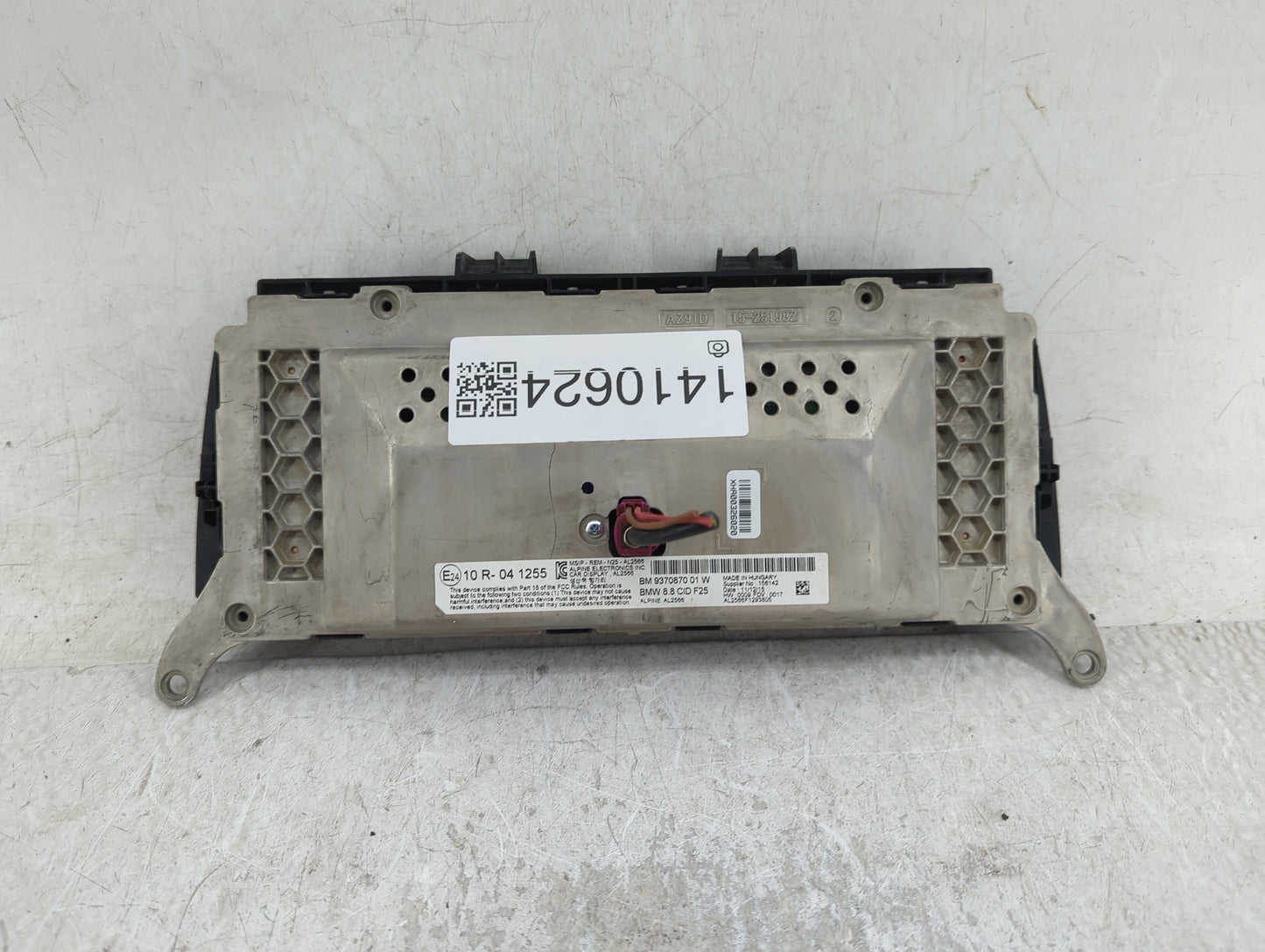 2011-2017 Bmw X3 Information Display Screen - Oemusedautoparts1.com