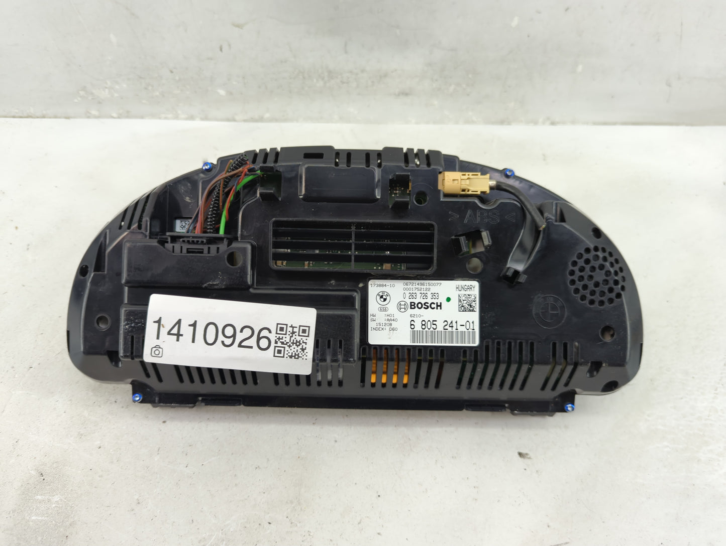 2014-2017 Bmw X3 Instrument Cluster Speedometer Gauges P/N:6805241-01 Fits Fits 2014 2015 2016 2017 2018 OEM Used Auto Parts