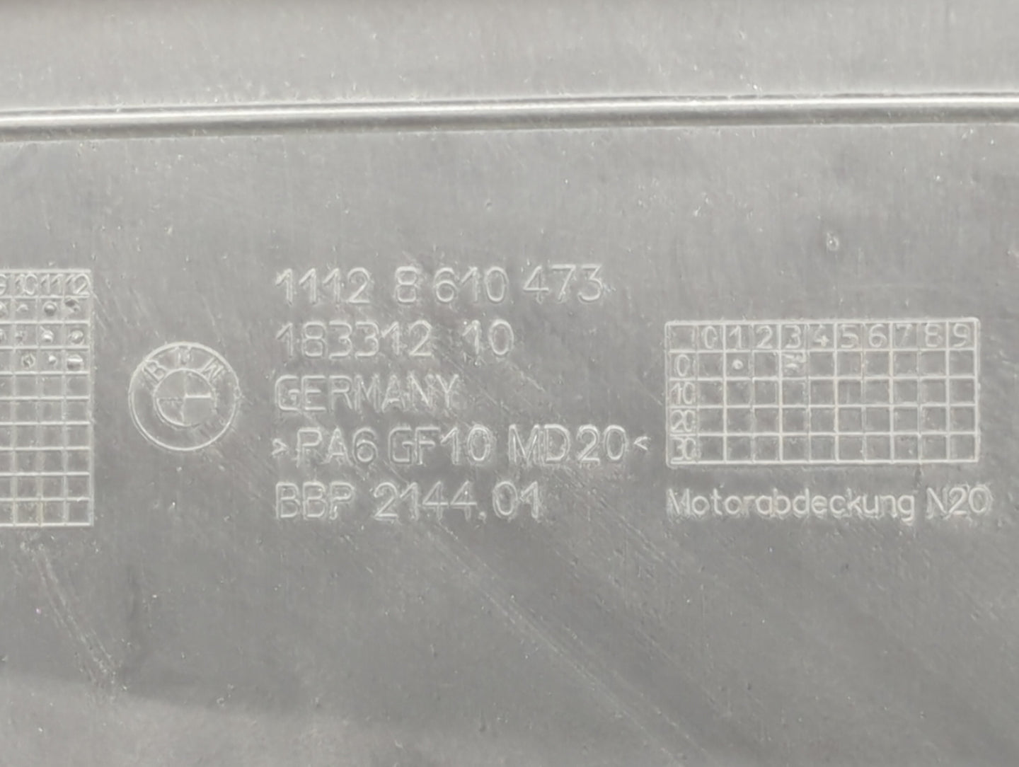 2016 Bmw X3 Engine Cover - Oemusedautoparts1.com