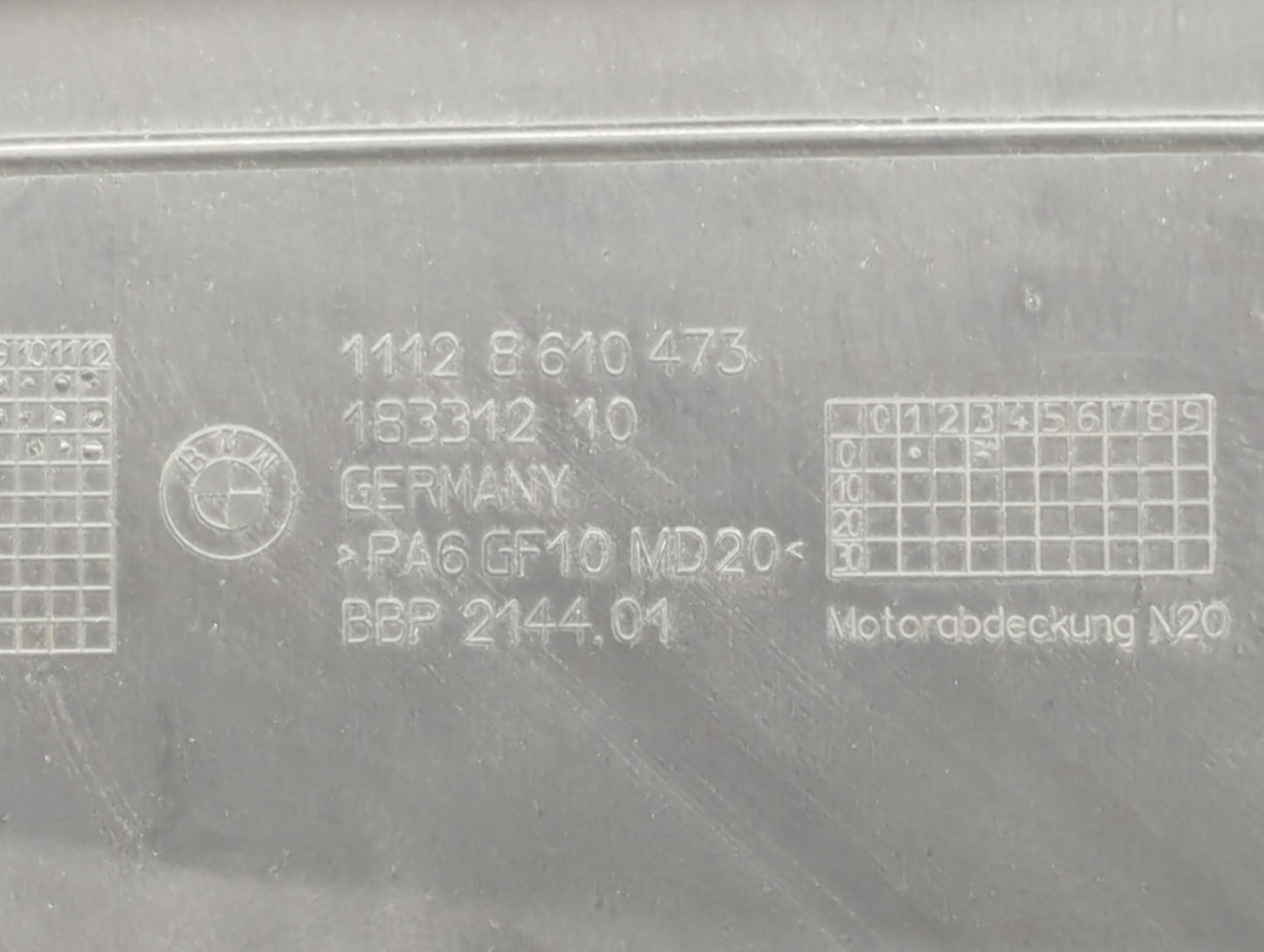 2016 Bmw X3 Engine Cover - Oemusedautoparts1.com