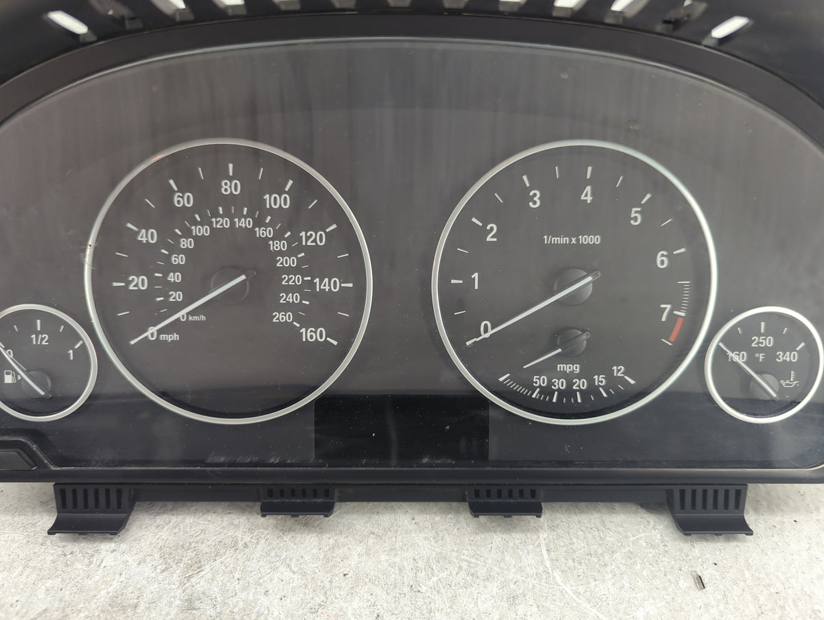 2015-2017 Bmw X3 Instrument Cluster Speedometer Gauges Miles: Fits Fits 2014 2015 2016 2017 OEM Used Auto Parts - Oemusedaut