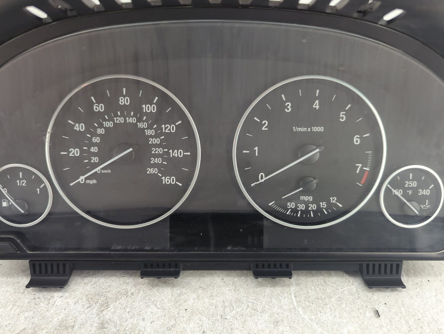 2015-2017 Bmw X3 Instrument Cluster Speedometer Gauges Miles: Fits Fits 2014 2015 2016 2017 OEM Used Auto Parts - Oemusedaut