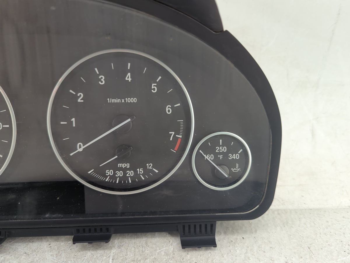 2015-2017 Bmw X3 Instrument Cluster Speedometer Gauges Miles: Fits Fits 2014 2015 2016 2017 OEM Used Auto Parts - Oemusedaut