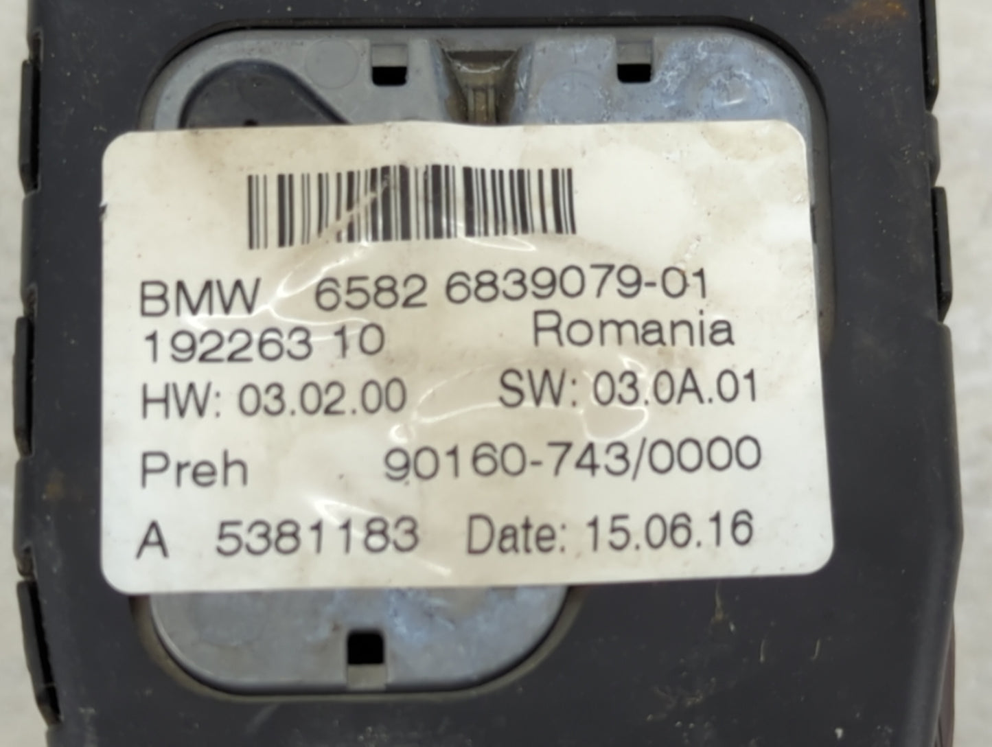 Bmw X3 Radio Control Panel 1455983 - Oemusedautoparts1.com