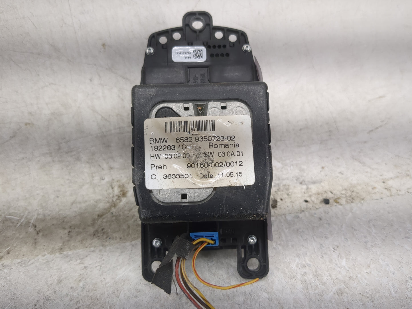 Bmw X3 Radio Control Panel 1456258 - Oemusedautoparts1.com