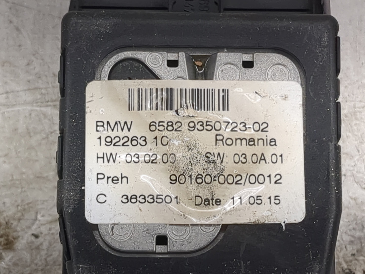 Bmw X3 Radio Control Panel 1456258 - Oemusedautoparts1.com