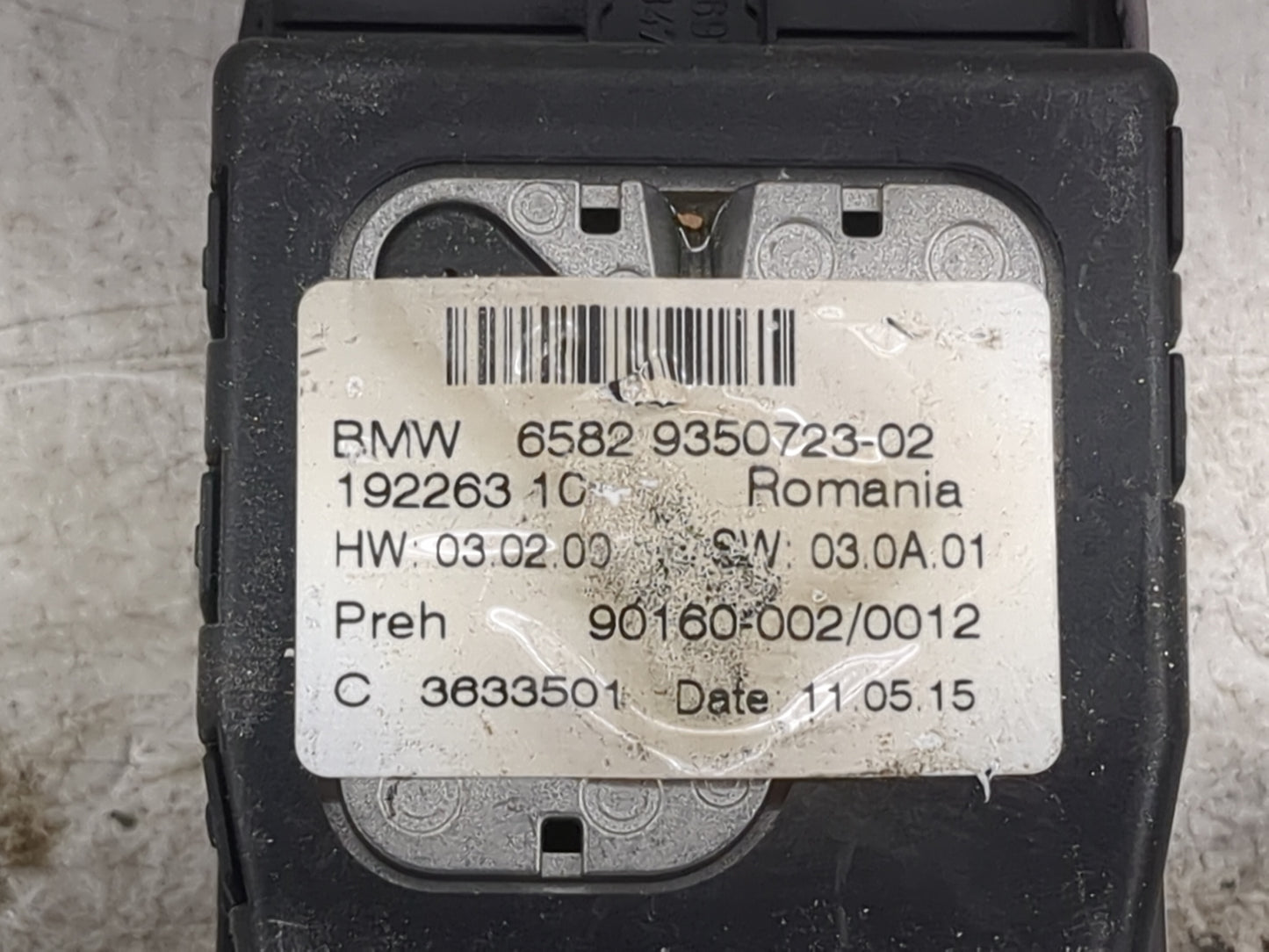 Bmw X3 Radio Control Panel 1456258 - Oemusedautoparts1.com
