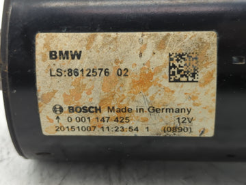 2015-2017 Bmw X3 Car Starter Motor Solenoid OEM P/N:8612576 02 Fits Fits 2012 2013 2014 2015 2016 2017 2018 OEM Used Auto Parts