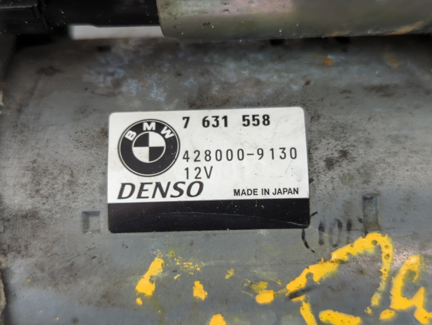 2015-2018 Bmw X4 Car Starter Motor Solenoid OEM P/N:428000-9130 7 631 558 Fits OEM Used Auto Parts - Oemusedautoparts1.com