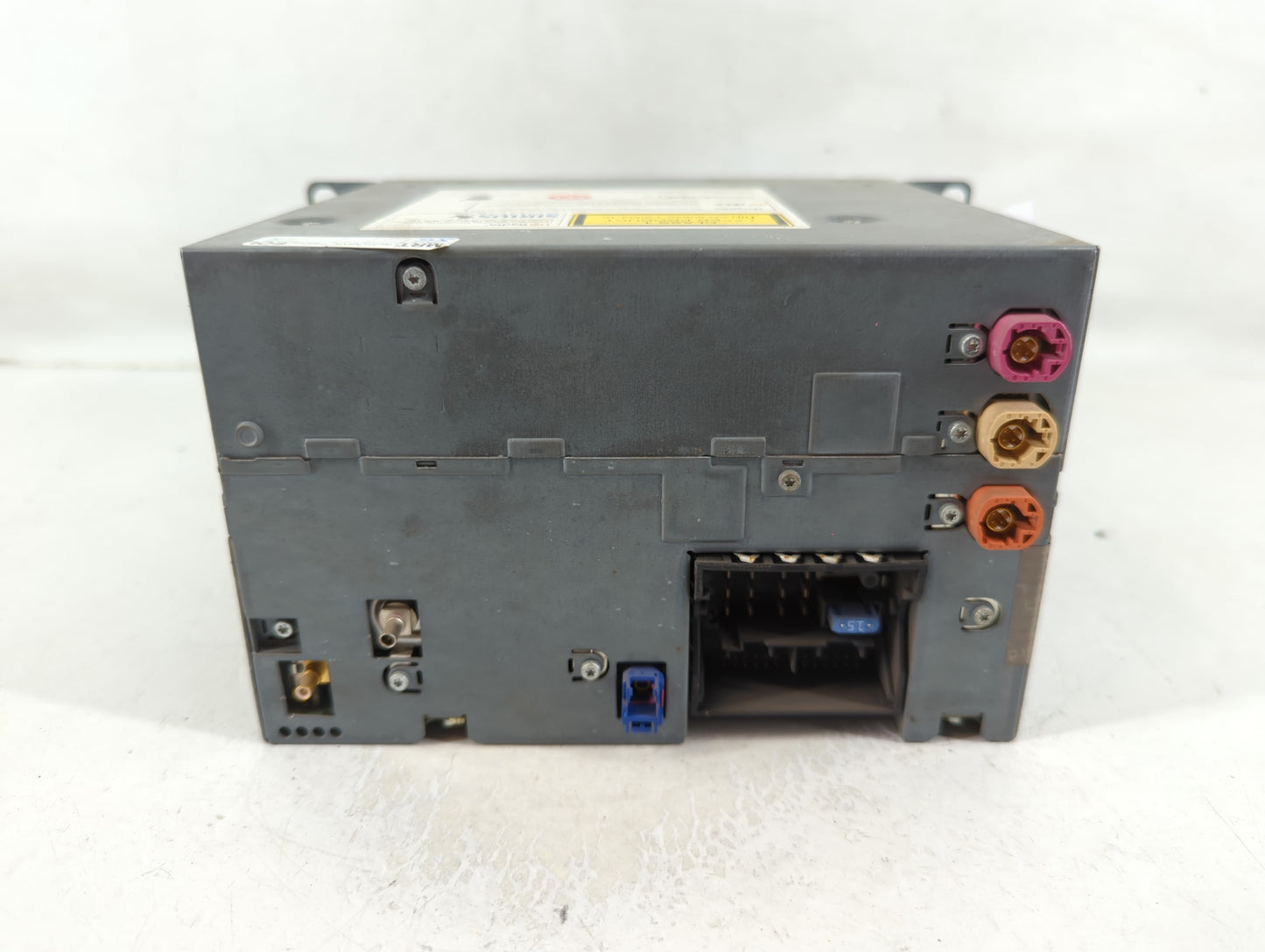 2014-2016 Bmw X5 Radio AM FM Cd Player Receiver Replacement P/N:CI 9 293 397 01 Fits Fits 2014 2015 2016 2017 OEM Used Auto 