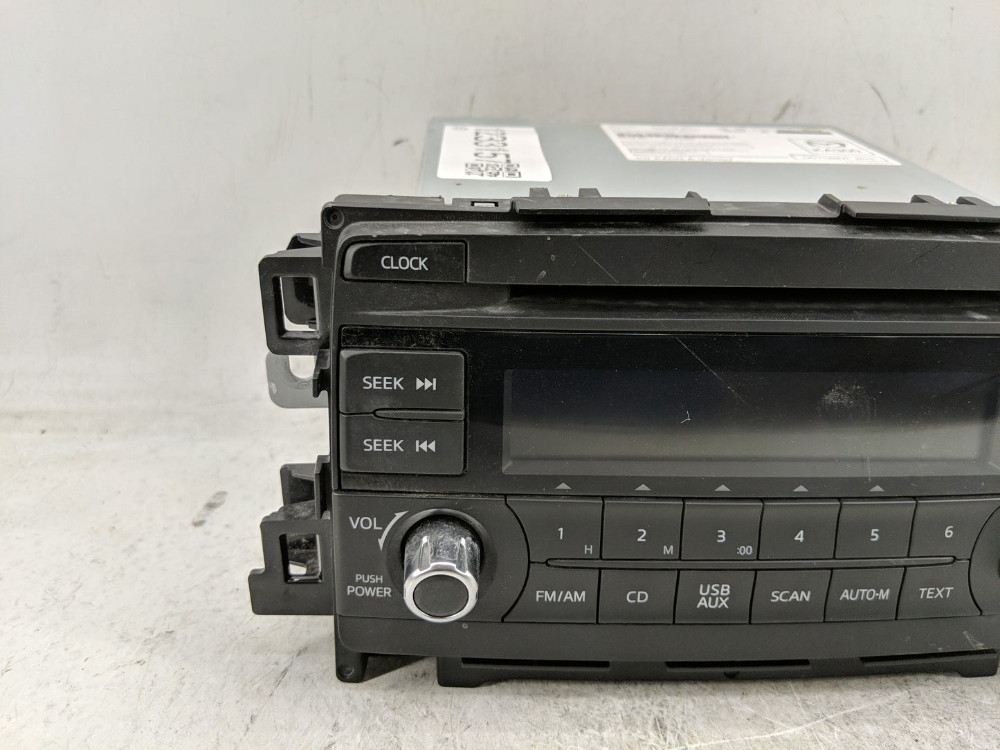 2016 Bmw X5 Radio AM FM Cd Player Receiver Replacement P/N:CQ-JM74E0JM Fits OEM Used Auto Parts - Oemusedautoparts1.com