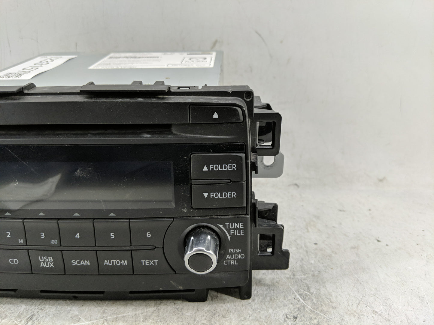 2016 Bmw X5 Radio AM FM Cd Player Receiver Replacement P/N:CQ-JM74E0JM Fits OEM Used Auto Parts - Oemusedautoparts1.com
