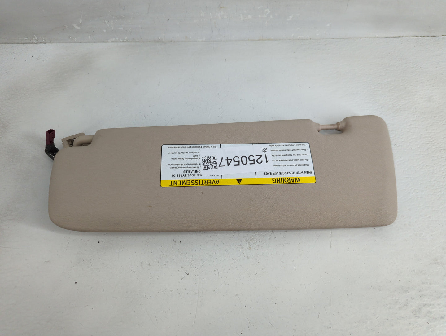 2014-2018 Bmw X5 Sun Visor Shade Replacement Passenger Right Mirror Fits Fits 2014 2015 2016 2017 2018 OEM Used Auto Parts -