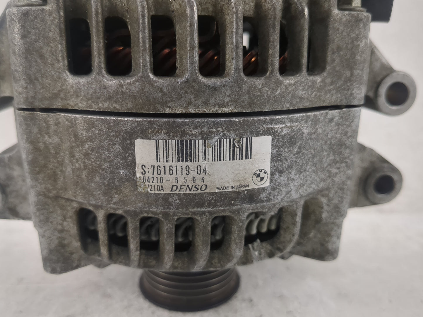 2012-2018 Bmw X5 Alternator Replacement Generator Charging Assembly Engine OEM P/N:104210-6504 7616119-04 Fits OEM Used Auto