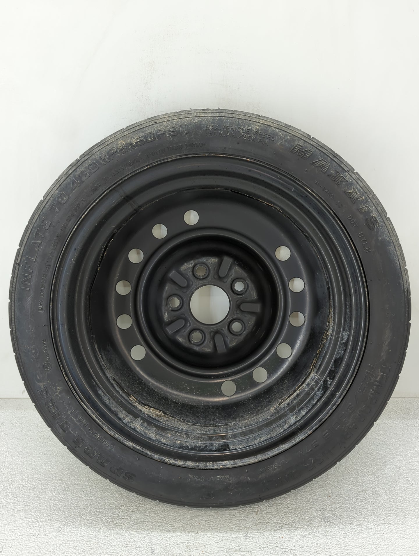 2016 Bmw X5 Spare Donut Tire Wheel Rim Oem - Oemusedautoparts1.com