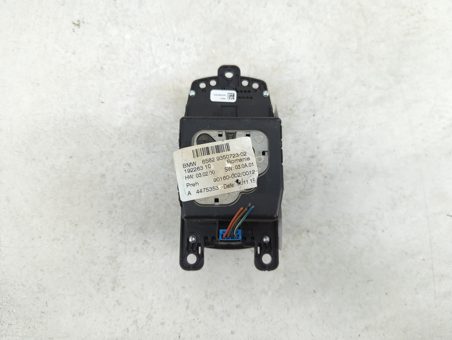 2016 Bmw X5 Radio AM FM Cd Player Receiver Replacement P/N:65829350723-02 19226310 Fits OEM Used Auto Parts - Oemusedautopar