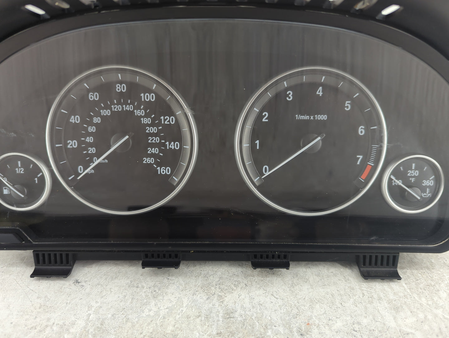 2014-2017 Bmw X5 Instrument Cluster Speedometer Gauges P/N:3210534-02 6820601-01, 418841173 Miles: Fits Fits 2014 2015 2016 