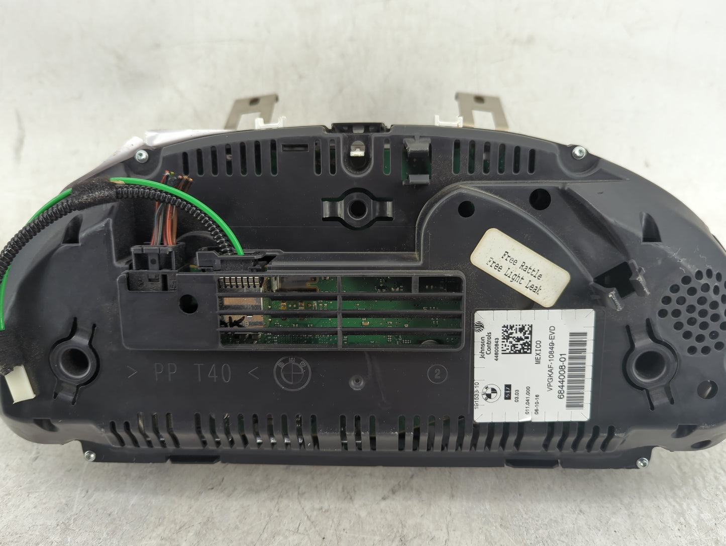 2014-2017 Bmw X5 Instrument Cluster Speedometer Gauges P/N:3210534-02 6820601-01, 418841173 Miles: Fits Fits 2014 2015 2016 
