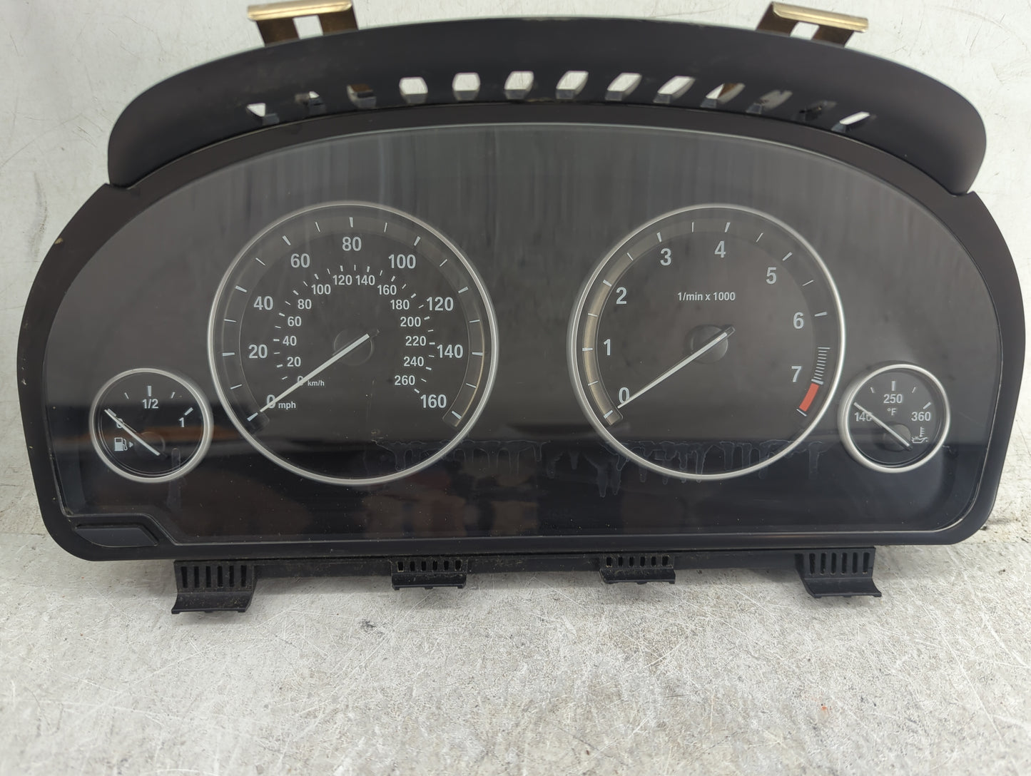2014-2017 Bmw X5 Instrument Cluster Speedometer Gauges P/N:3210534-02 6820601-01, 418841173 Miles: Fits Fits 2014 2015 2016 