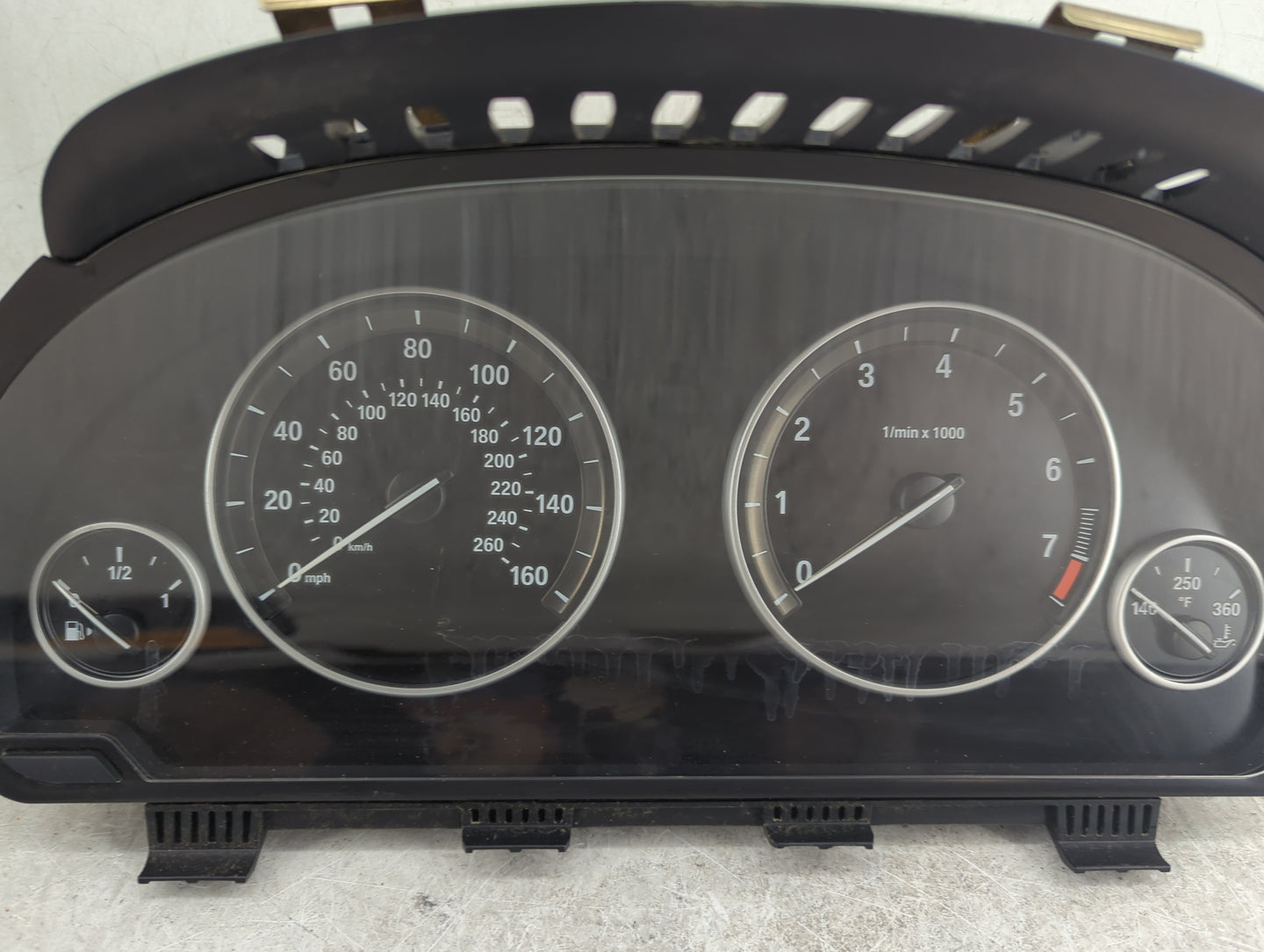 2014-2017 Bmw X5 Instrument Cluster Speedometer Gauges P/N:3210534-02 6820601-01, 418841173 Miles: Fits Fits 2014 2015 2016 
