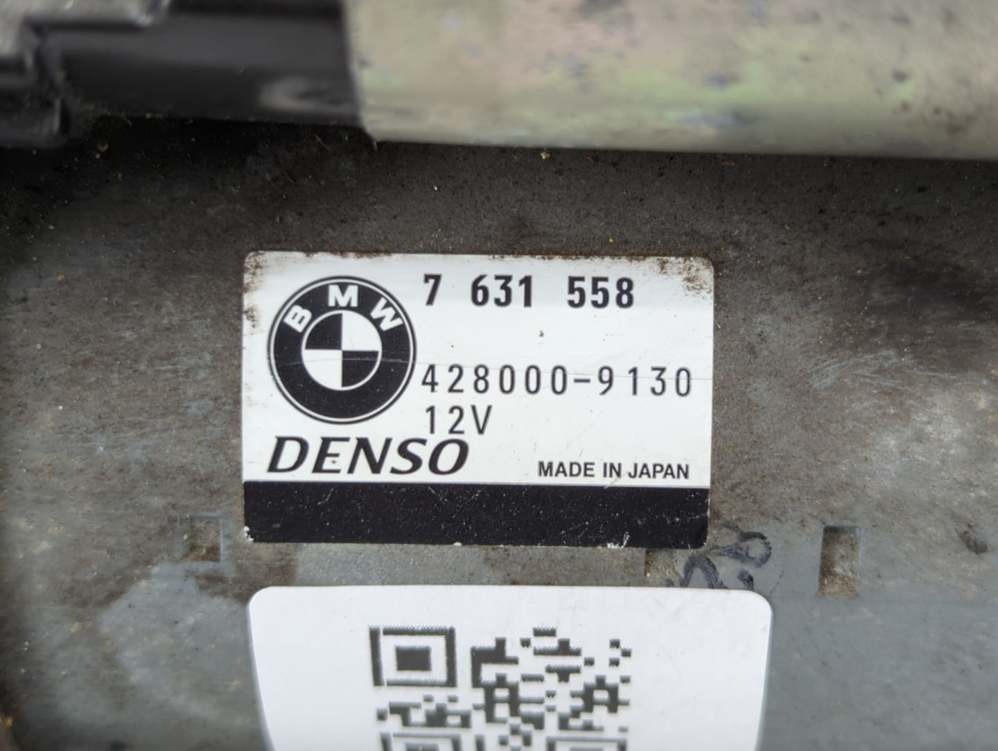 2016 Bmw X5 Car Starter Motor Solenoid OEM P/N:7 631 558 Fits OEM Used Auto Parts - Oemusedautoparts1.com