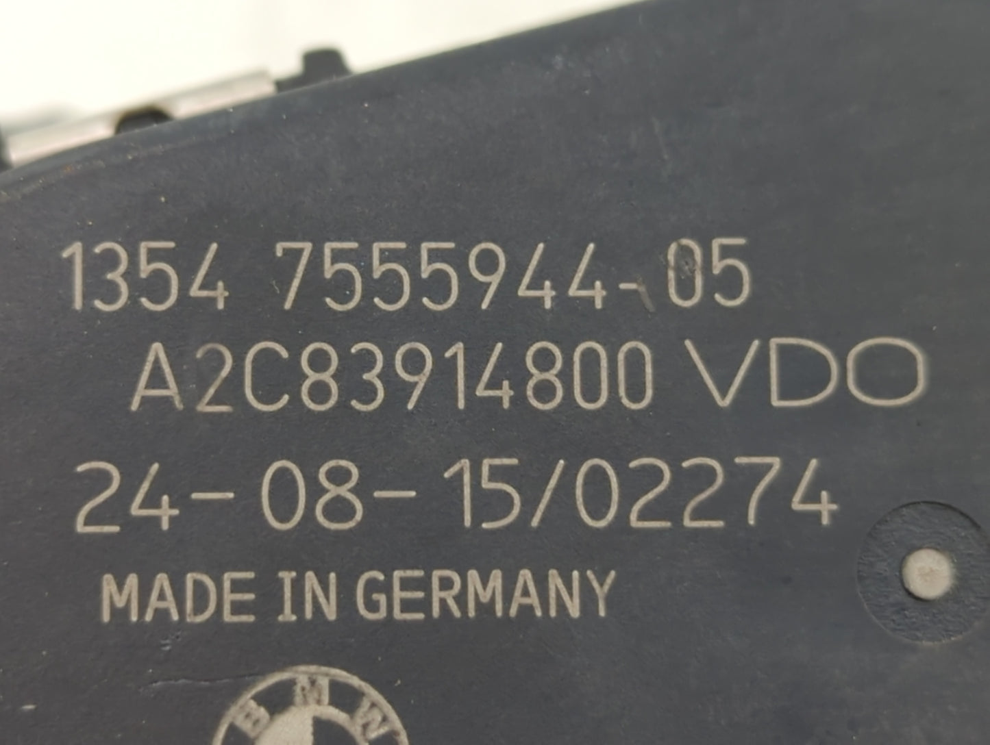 2011-2018 Bmw X5 Throttle Body P/N:A2C83914800 1345 7555944-05 Fits OEM Used Auto Parts - Oemusedautoparts1.com