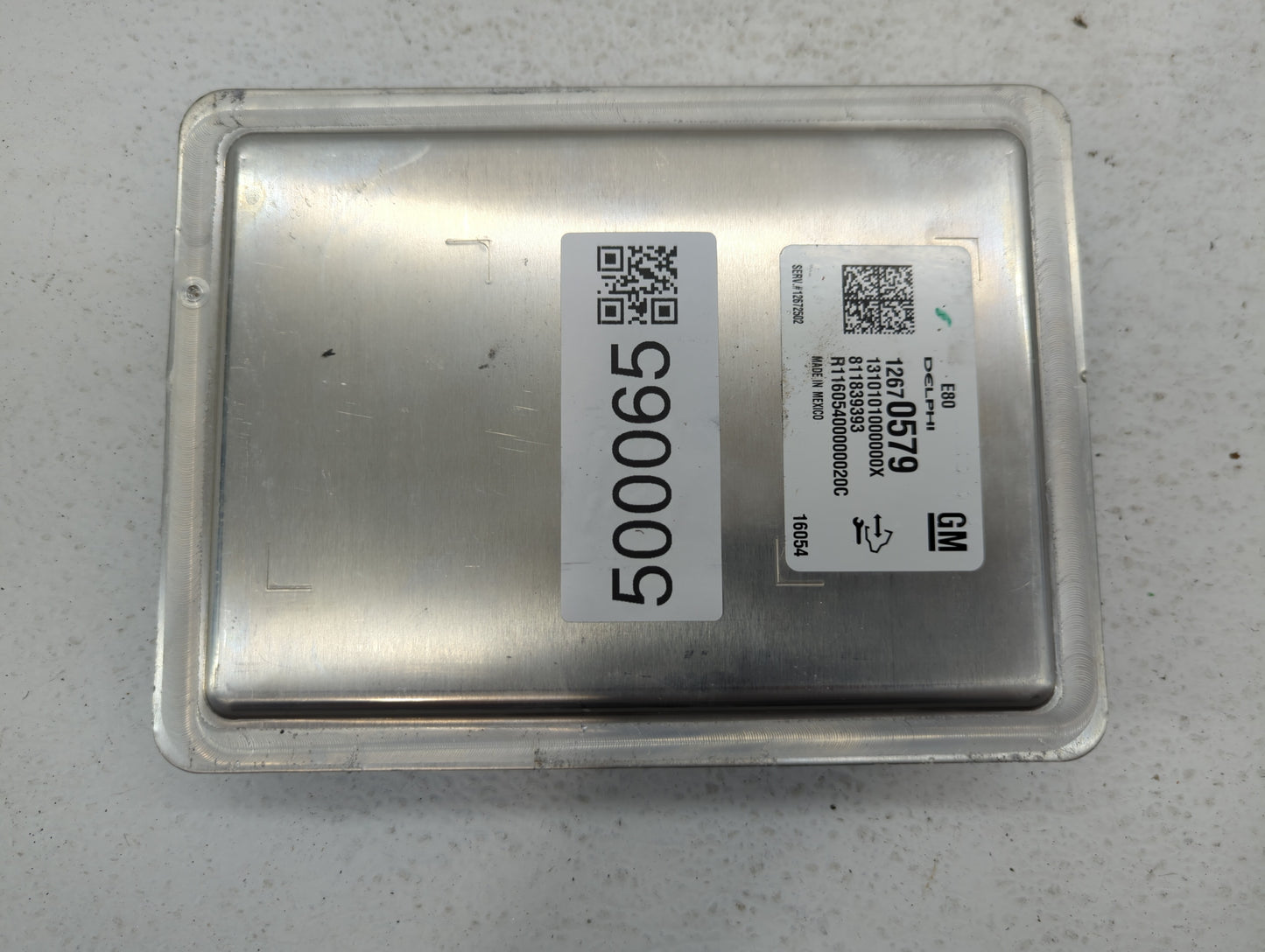 2016 Buick Cascada PCM Engine Control Computer ECU ECM PCU OEM P/N:12672502 12670579, 12686915, 12671004 Fits Fits 2015 OEM 