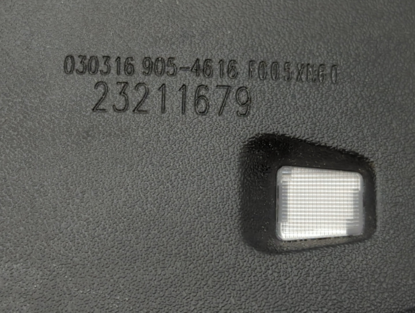 2016-2018 Buick Cascada Interior Rear View Mirror Replacement OEM P/N:23211679 Fits Fits 2016 2017 2018 OEM Used Auto Parts 