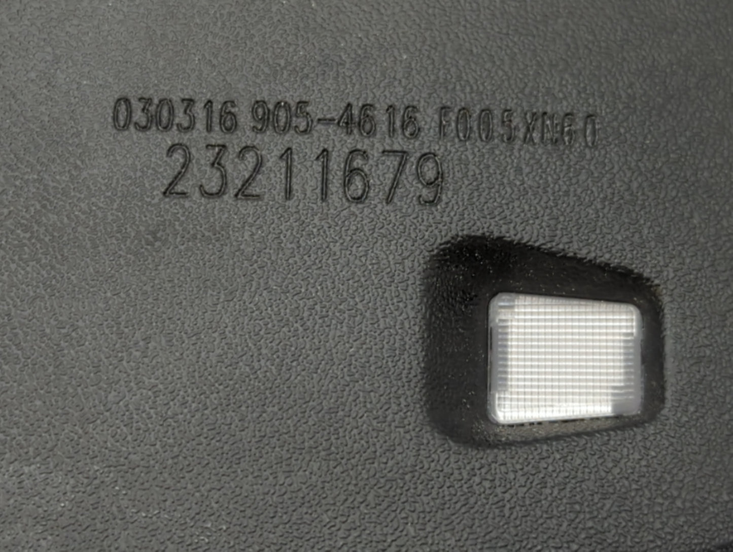 2016-2018 Buick Cascada Interior Rear View Mirror Replacement OEM P/N:23211679 Fits Fits 2016 2017 2018 OEM Used Auto Parts 