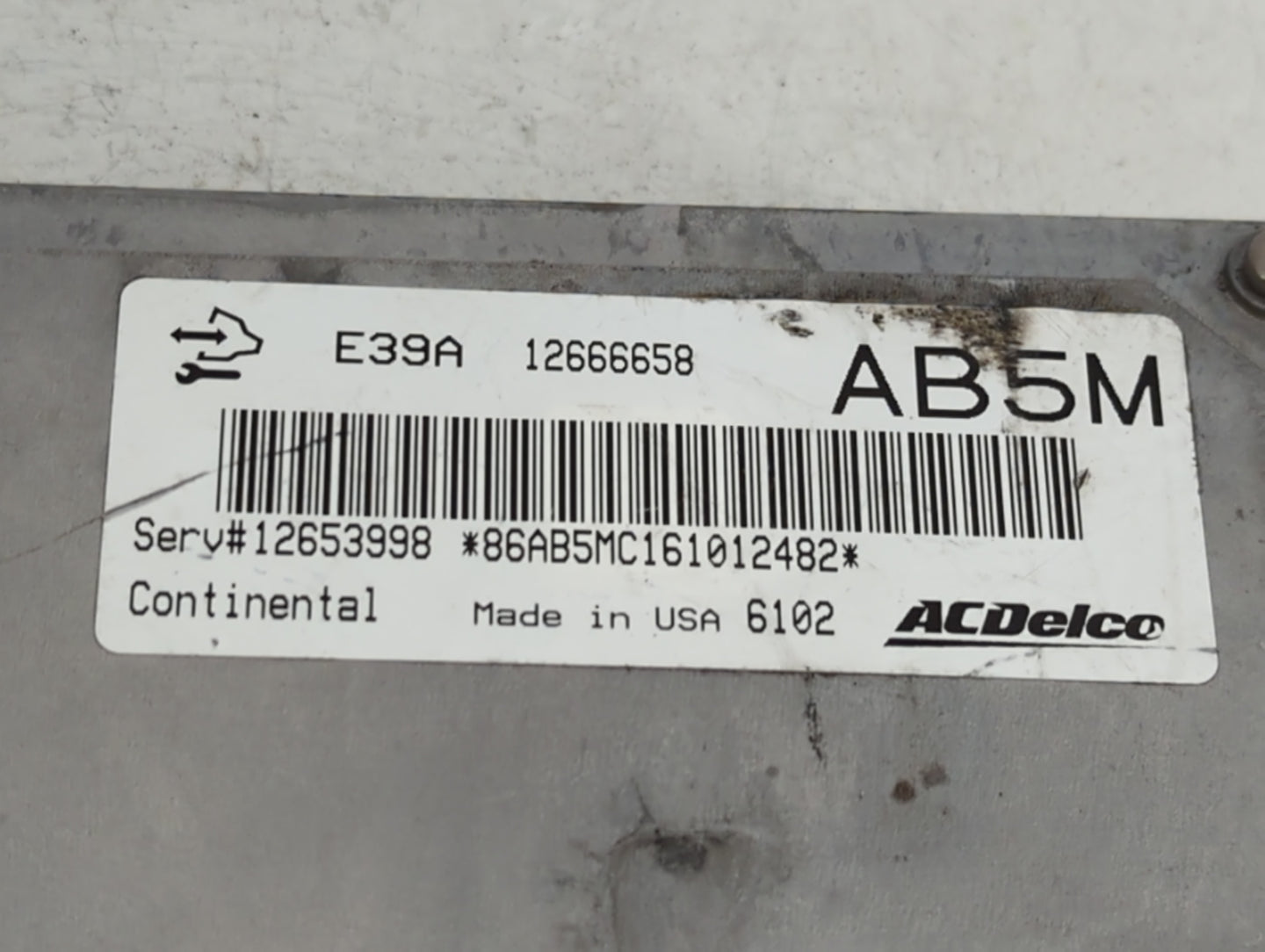 2013-2016 Buick Enclave PCM Engine Control Computer ECU ECM PCU OEM P/N:12666650 Fits Fits 2013 2014 2015 2016 OEM Used Auto