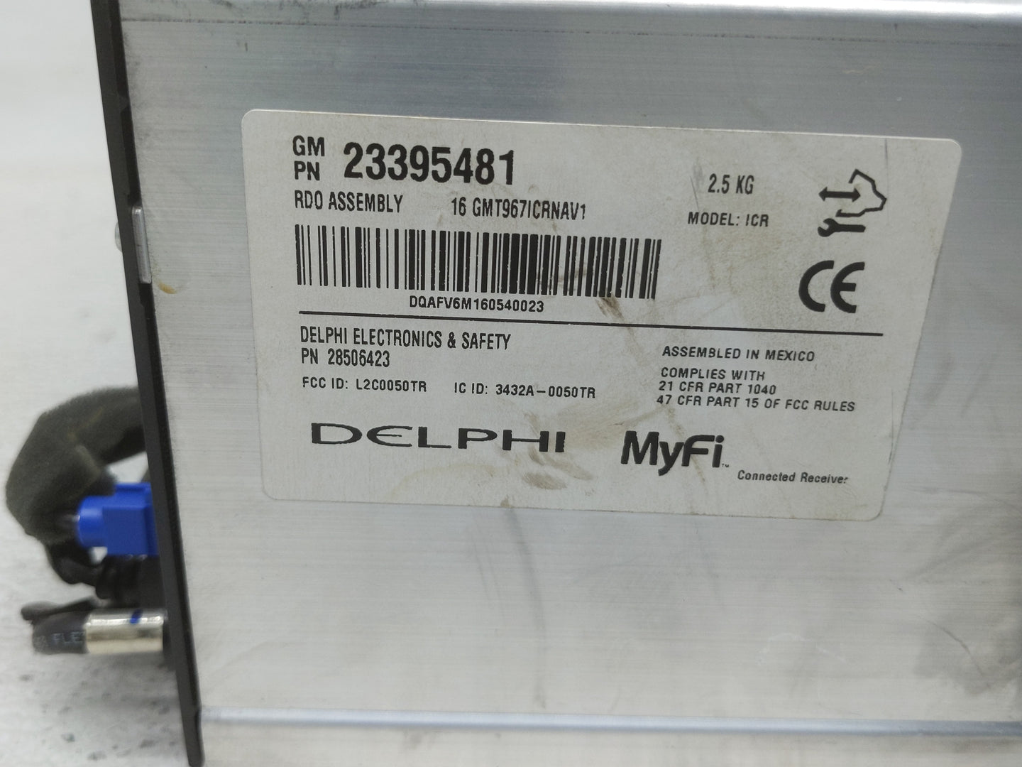 2016 Buick Enclave Radio AM FM Cd Player Receiver Replacement P/N:2395481 Fits OEM Used Auto Parts - Oemusedautoparts1.com