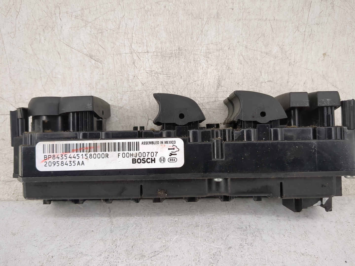 2010-2017 Buick Enclave Master Power Window Switch Replacement Driver Side Left P/N:BP8435445158000R F00HJ00707 Fits OEM Use