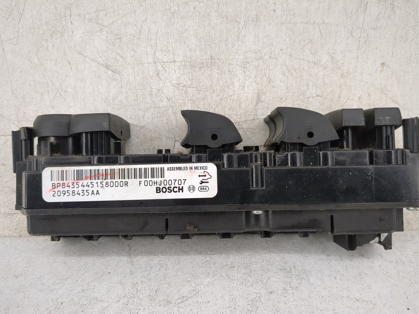 2010-2017 Buick Enclave Master Power Window Switch Replacement Driver Side Left P/N:BP8435445158000R F00HJ00707 Fits OEM Use