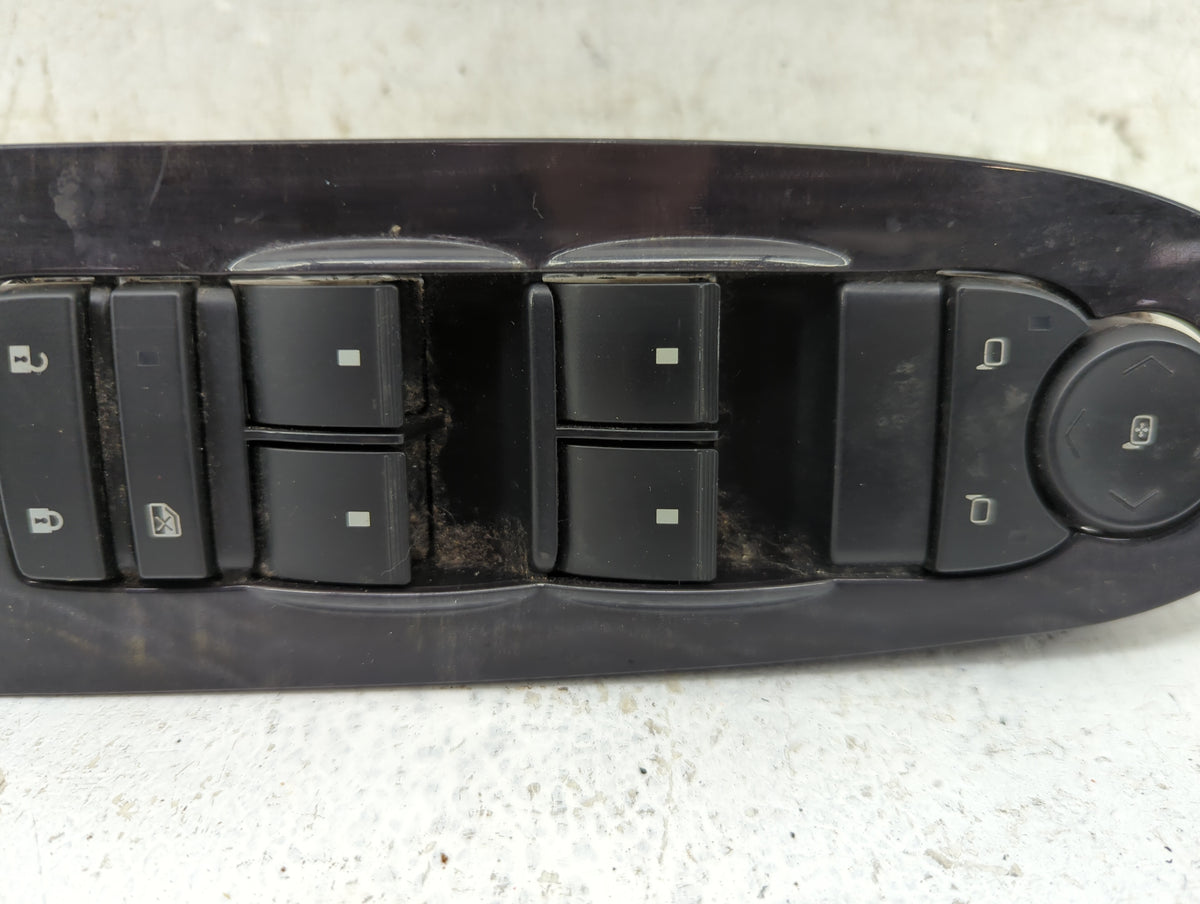 2010-2017 Buick Enclave Master Power Window Switch Replacement Driver Side Left P/N:20958435AA BP8435445322002Q Fits OEM Use