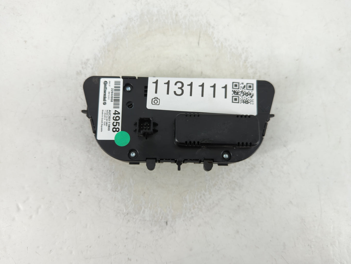 2016 Buick Encore Radio AM FM Cd Player Receiver Replacement P/N:22944958 Fits OEM Used Auto Parts - Oemusedautoparts1.com