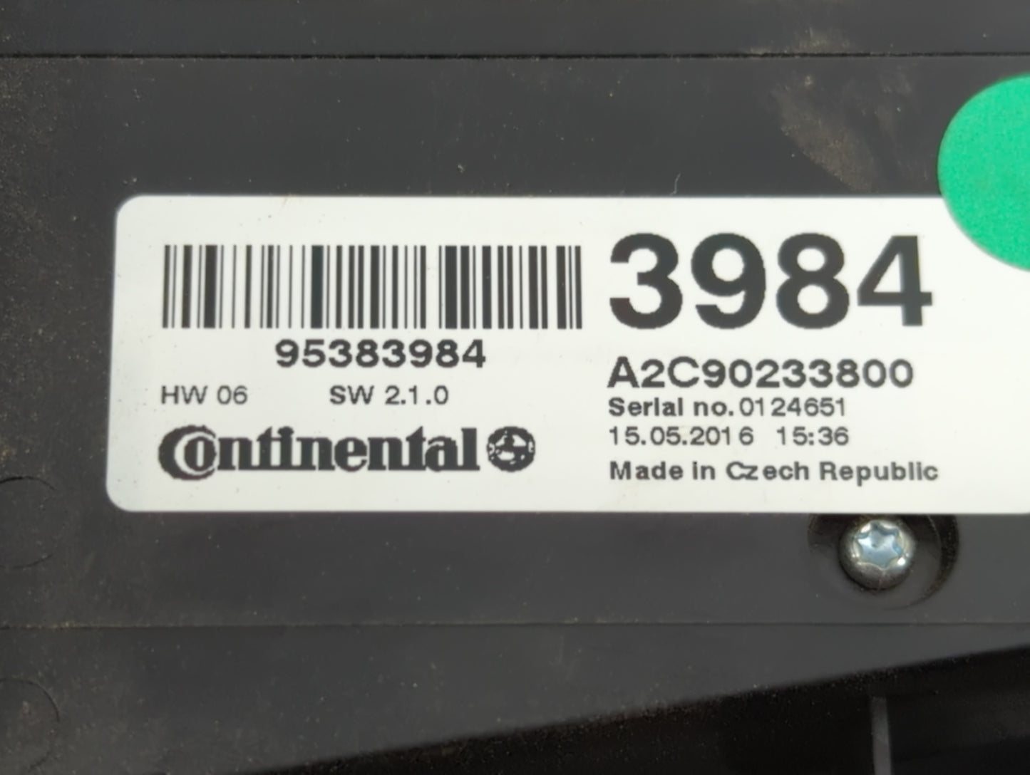 2013-2016 Buick Encore Radio Control Panel - Oemusedautoparts1.com