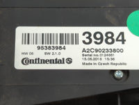 2013-2016 Buick Encore Radio Control Panel - Oemusedautoparts1.com