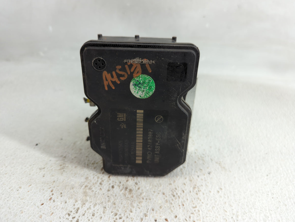 2016 Buick Encore Anti-Lock Brake ABS Pump Module Actuator OEM P/N:42403007 Fits OEM Used Auto Parts - Oemusedautoparts1.com