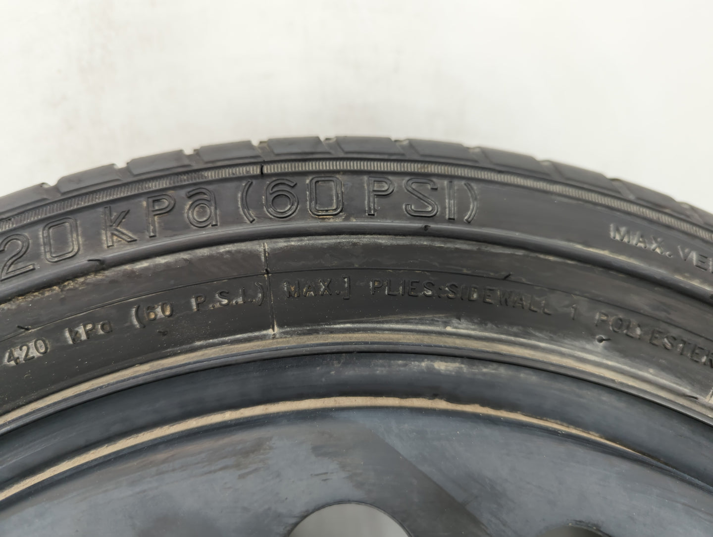 2013-2022 Buick Encore Spare Donut Tire Wheel Rim Oem - Oemusedautoparts1.com