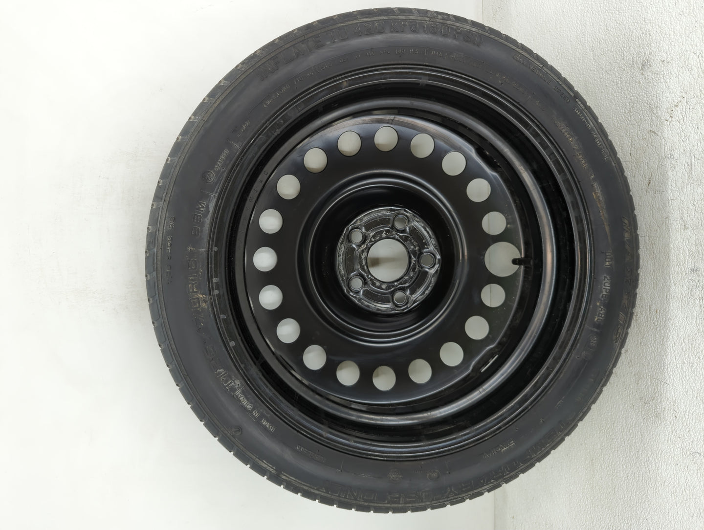 2013-2022 Buick Encore Spare Donut Tire Wheel Rim Oem - Oemusedautoparts1.com
