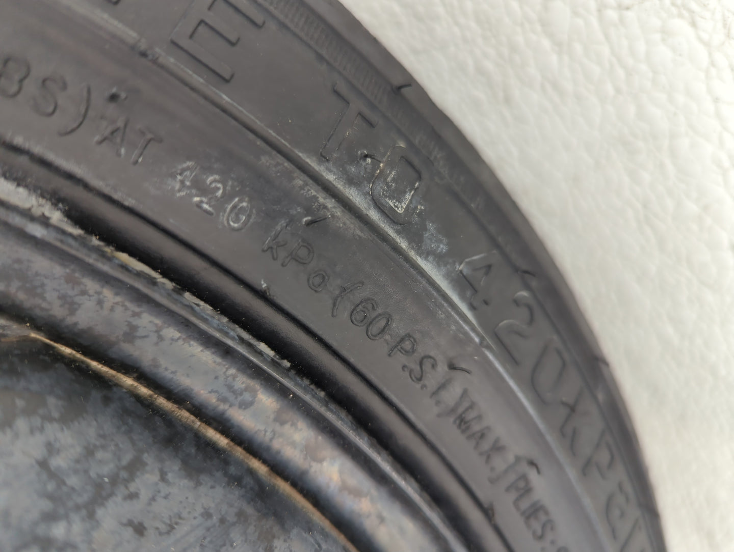 2013-2022 Buick Encore Spare Donut Tire Wheel Rim Oem - Oemusedautoparts1.com