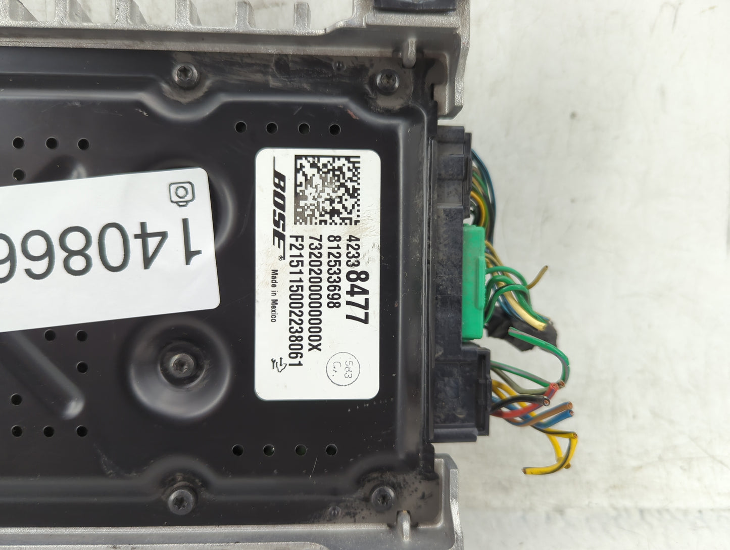 2016 Buick Encore Radio AM FM Cd Player Receiver Replacement P/N:42338477 Fits OEM Used Auto Parts - Oemusedautoparts1.com