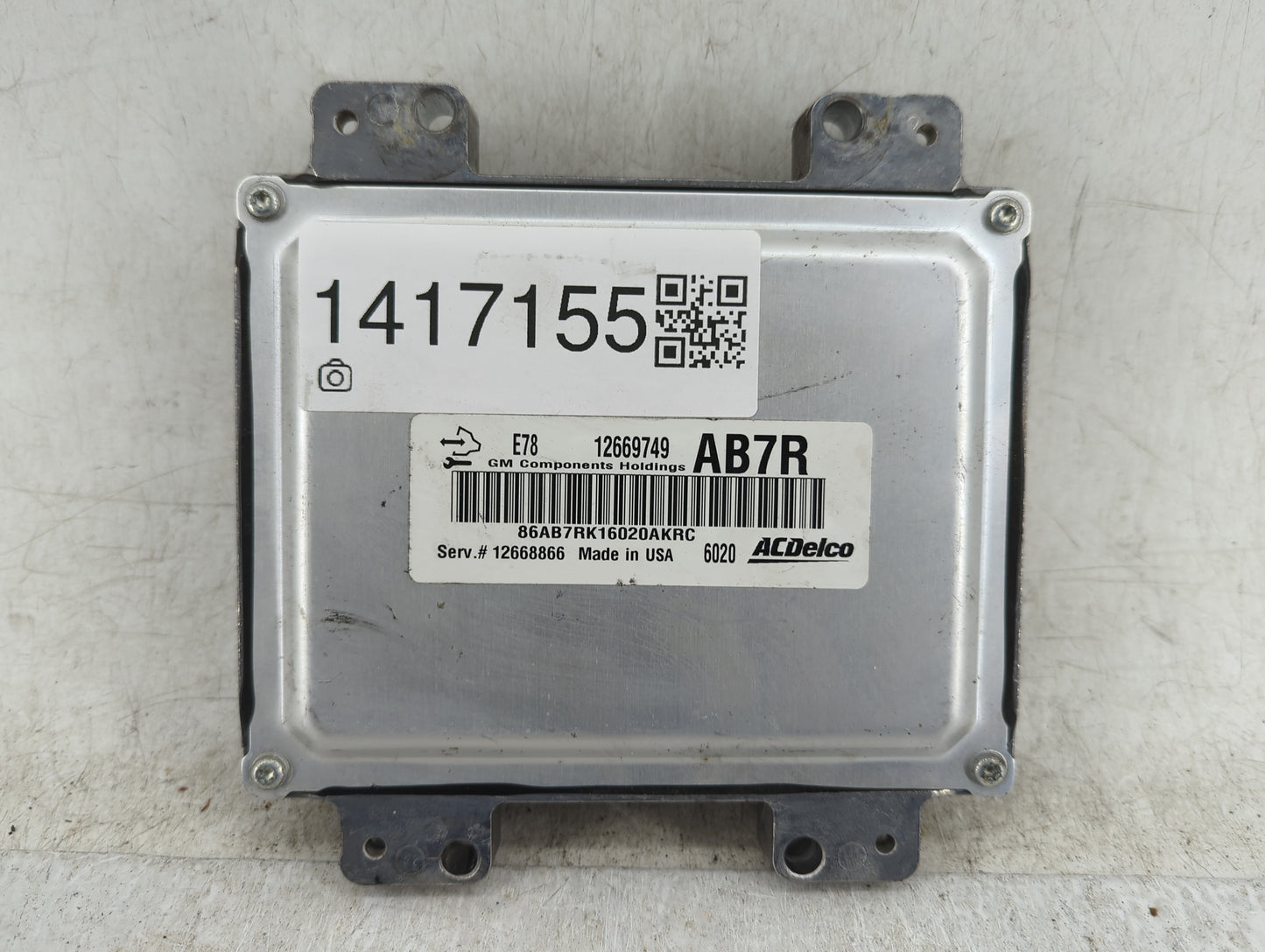 2013-2016 Buick Encore PCM Engine Control Computer ECU ECM PCU OEM P/N:12669749 Fits Fits 2011 2012 2013 2014 2015 2016 OEM 